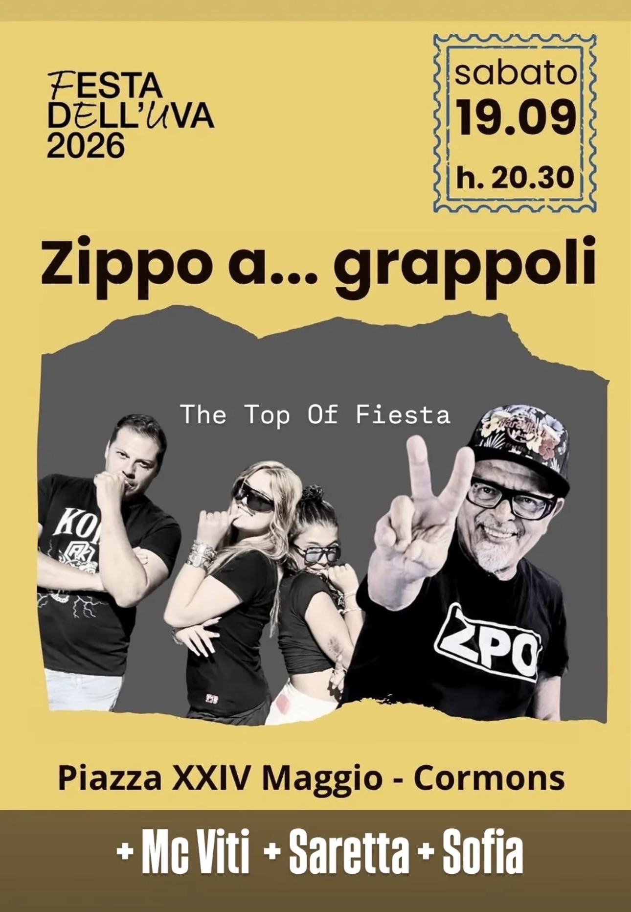 Festa dell'Uva - Zippo a grappolo