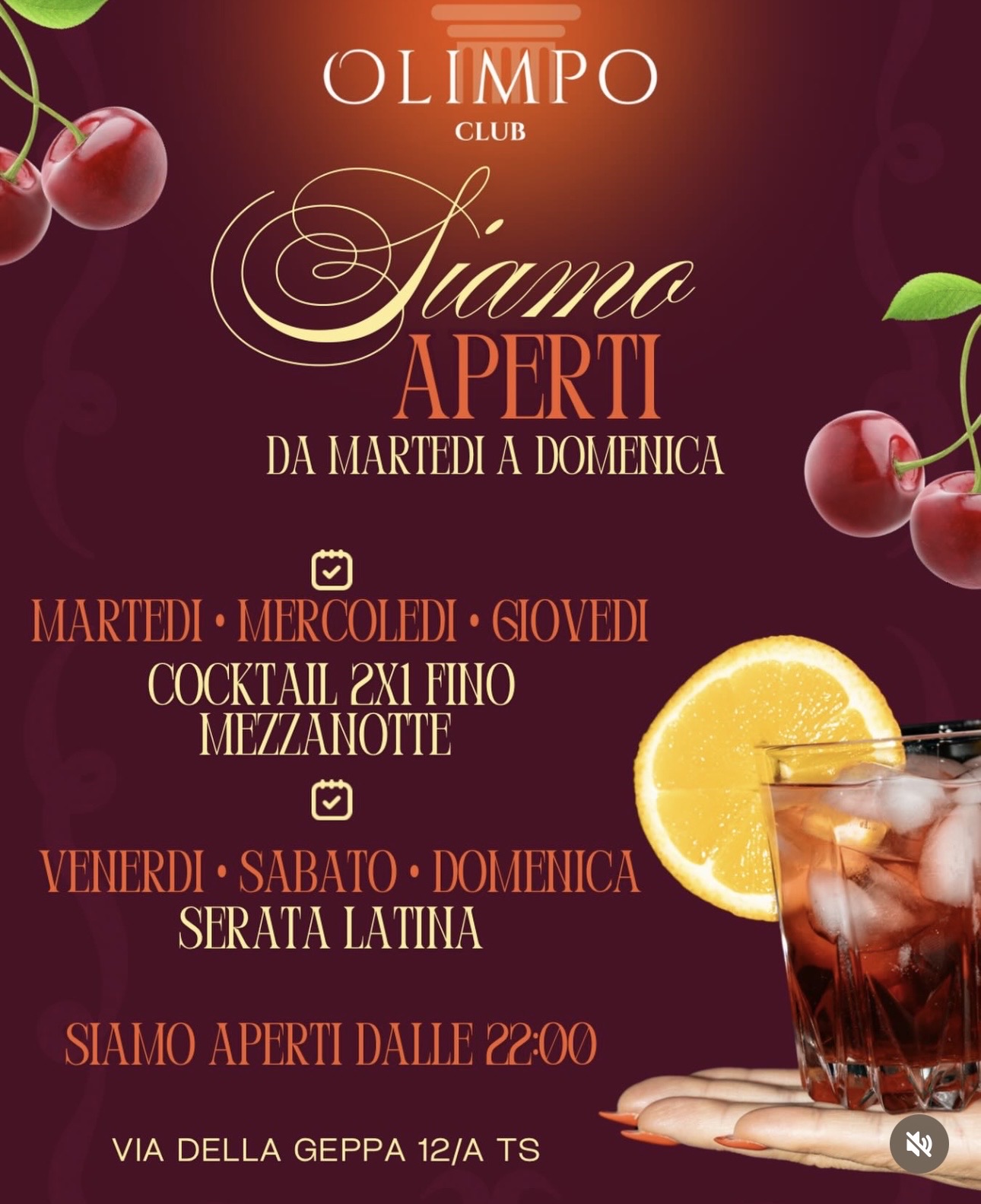 Olimpo - Serata Latina