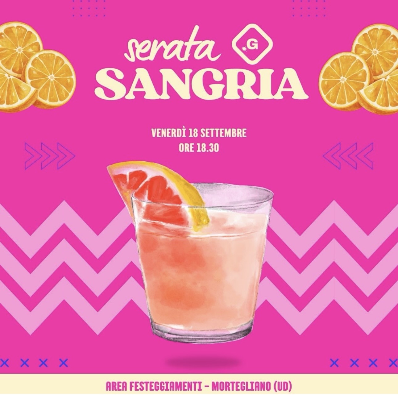 Mortegliano - Serata Sangria