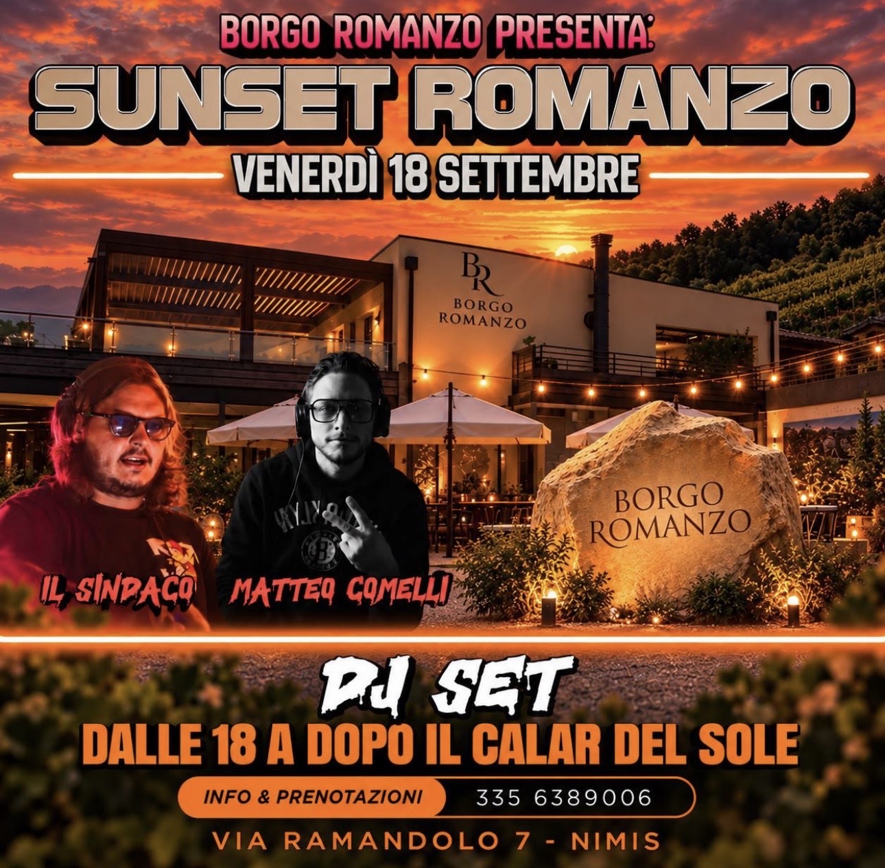 Borgo Romanzo - Sunset Romanzo