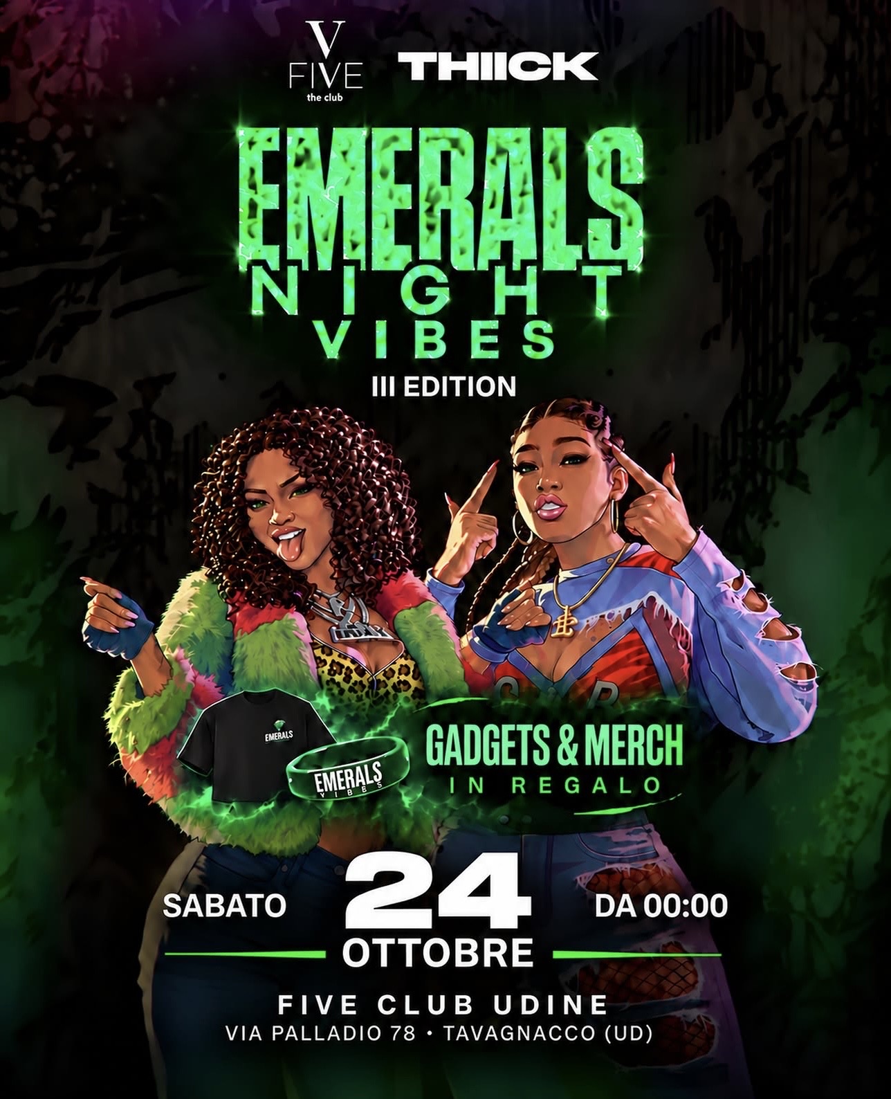 Five - Thiick - Emerals Night Vibes