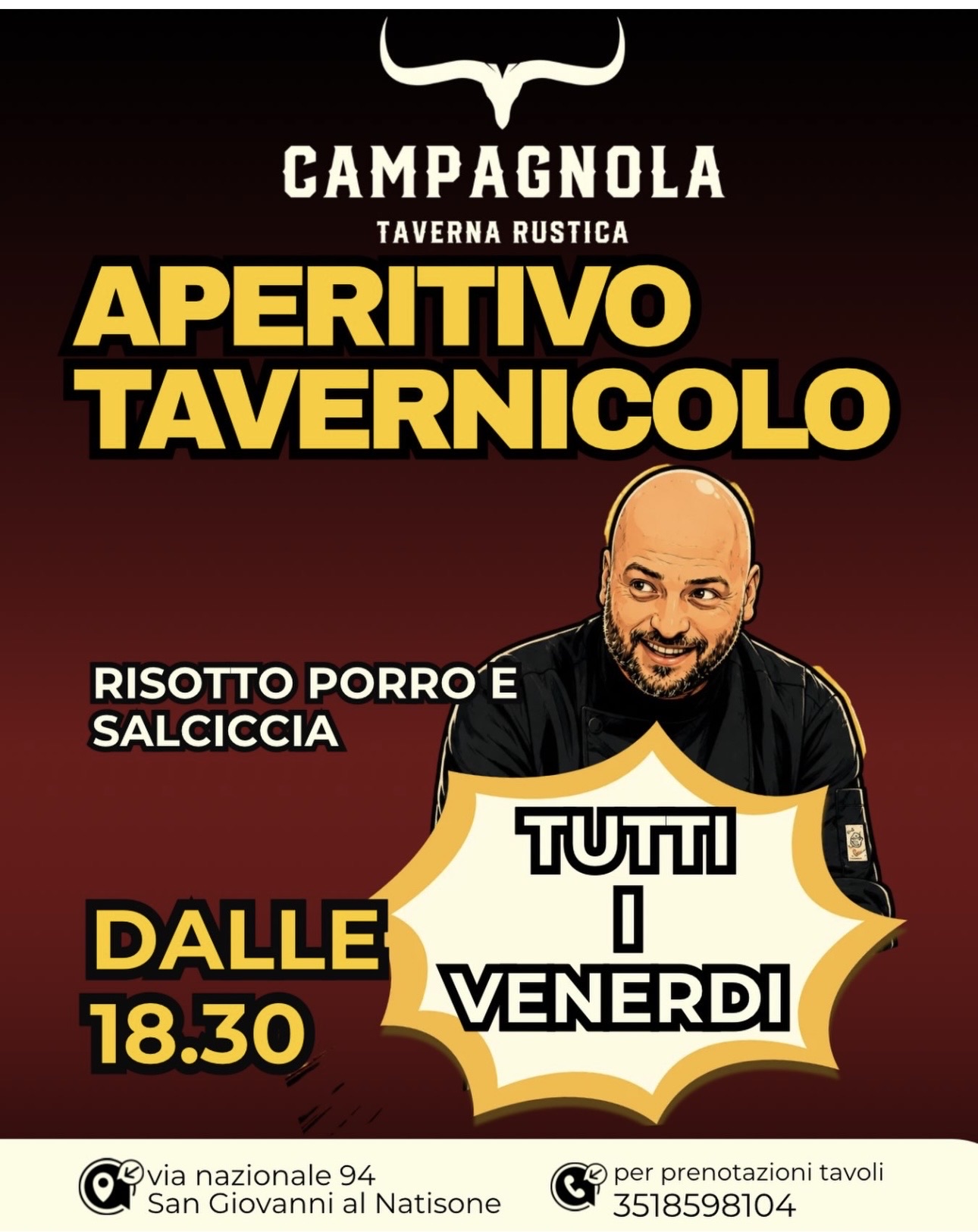 Campagnola - Aperitivo Tavernicolo