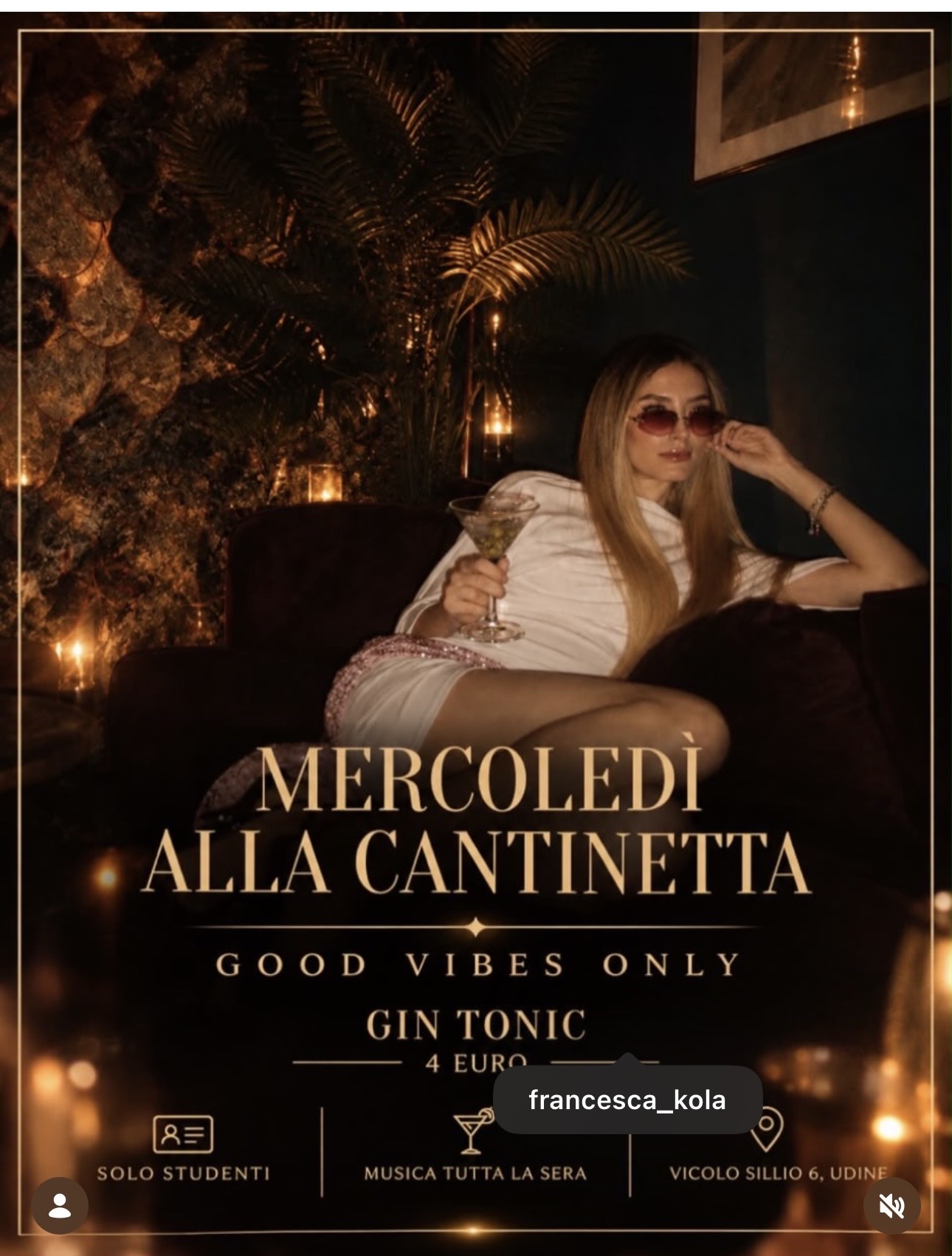 Alla Cantinetta - Mercoledì Universitario