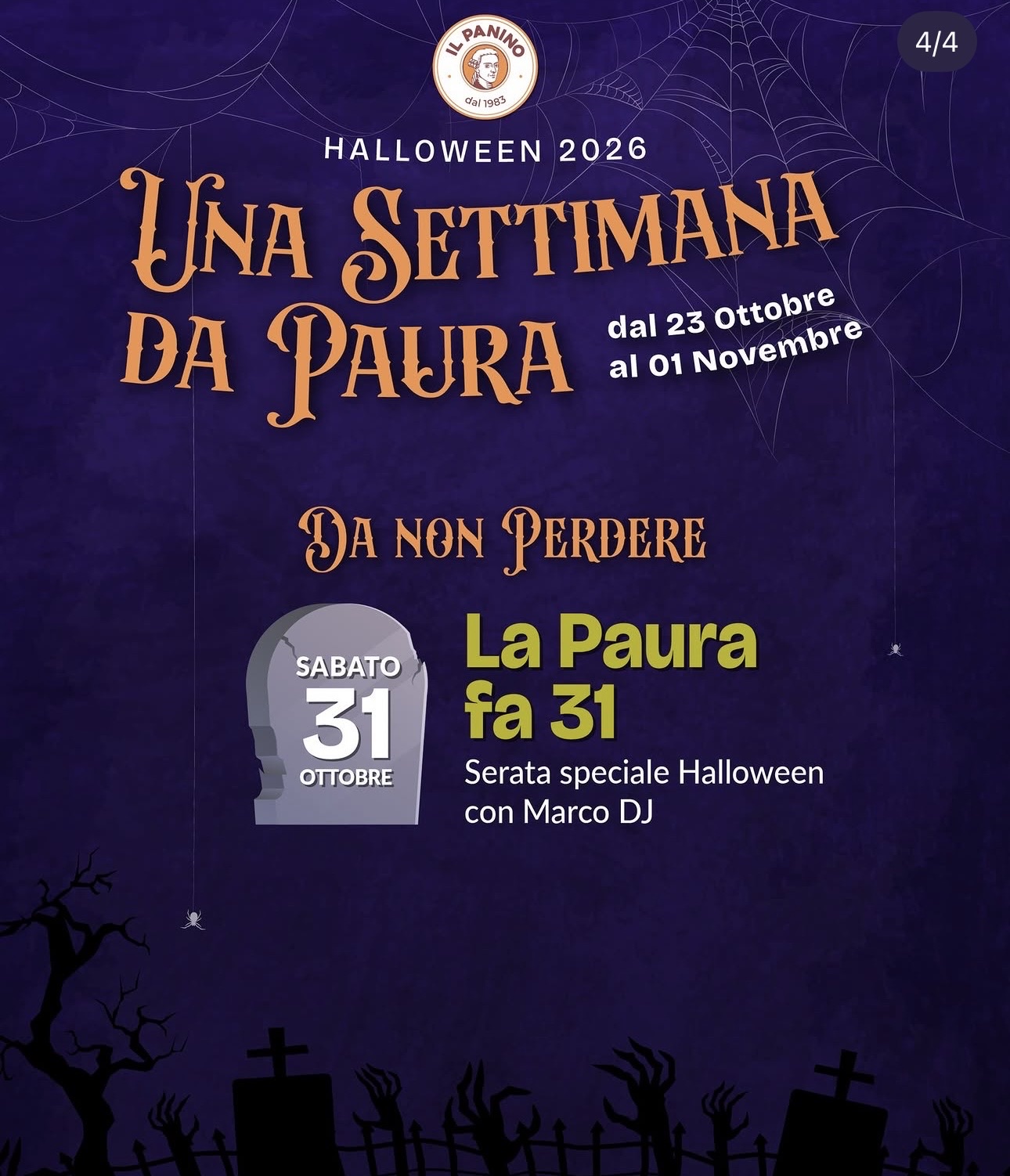 Il Panino - La Paura fa 31