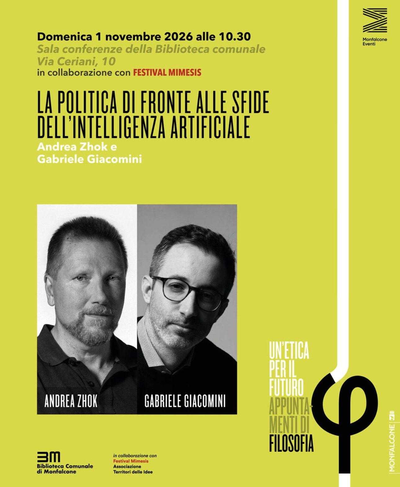 Monfalcone - La Politica di fronte alle sfide dell'Ai
