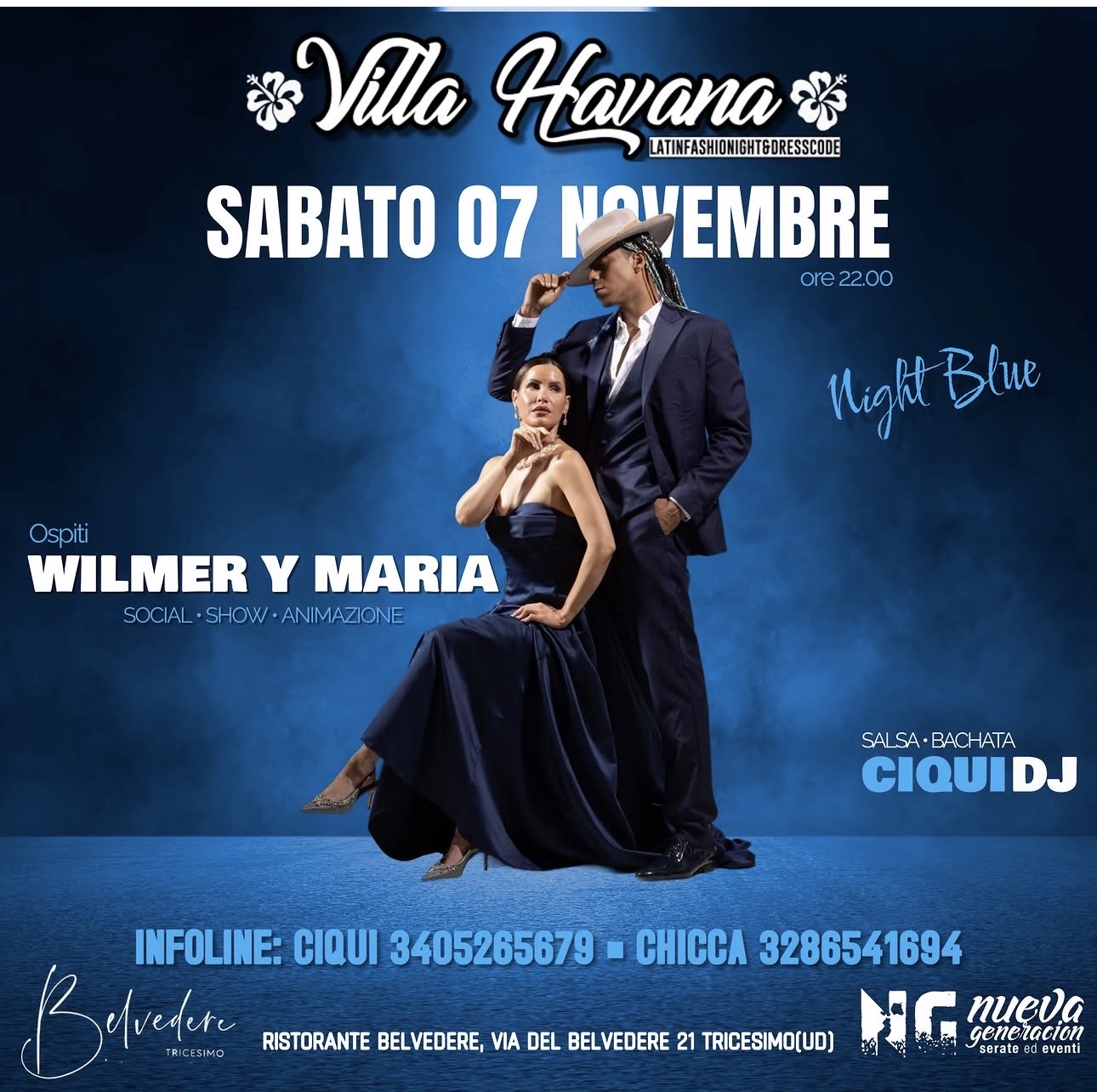 Belvedere - Villa Havana - Night Blue